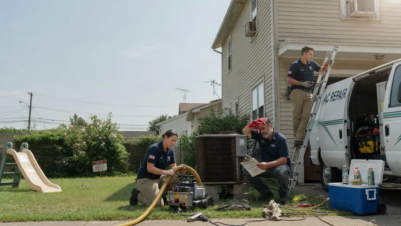 AC Repair in West Charleston, VT near me